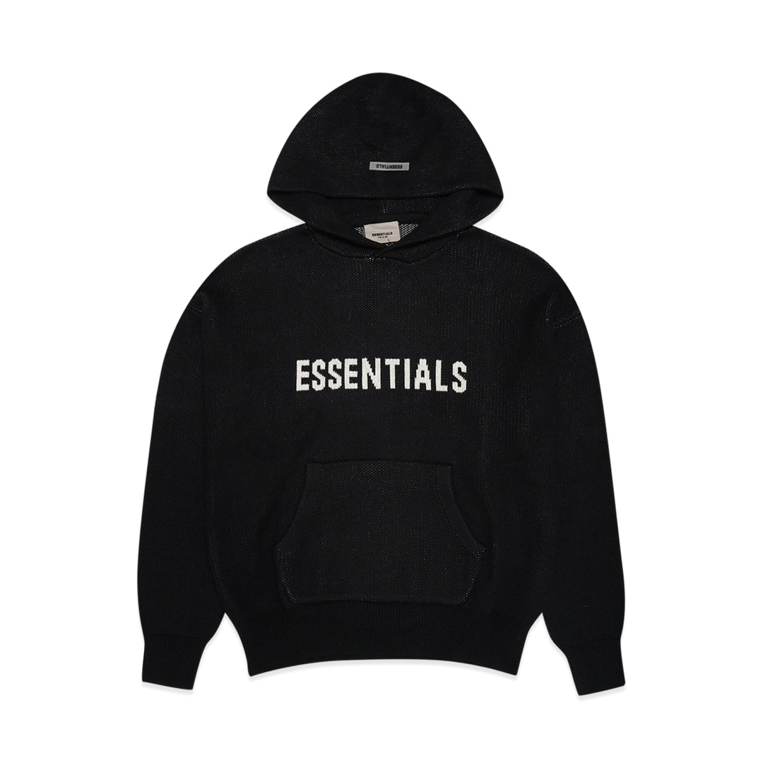 FOG Essentials Knitted Pullover Hoodie