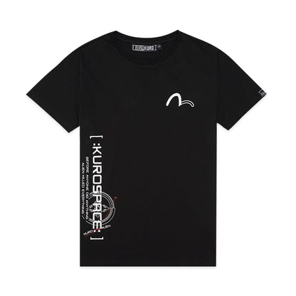 Evisu Kurospace Slogan T-Shirt