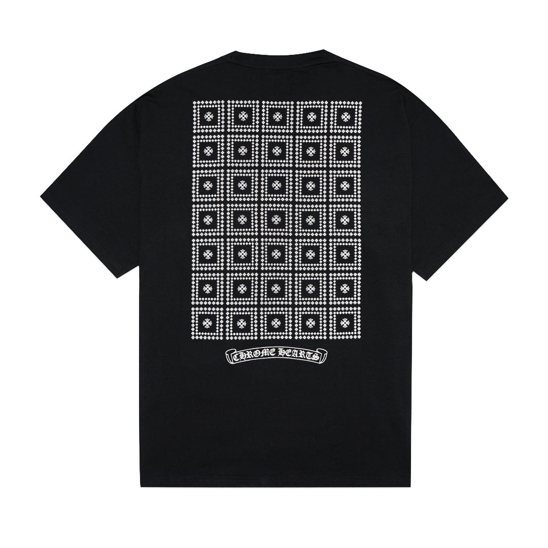 Chrome Hearts Cross and Text Pocket T-Shirt