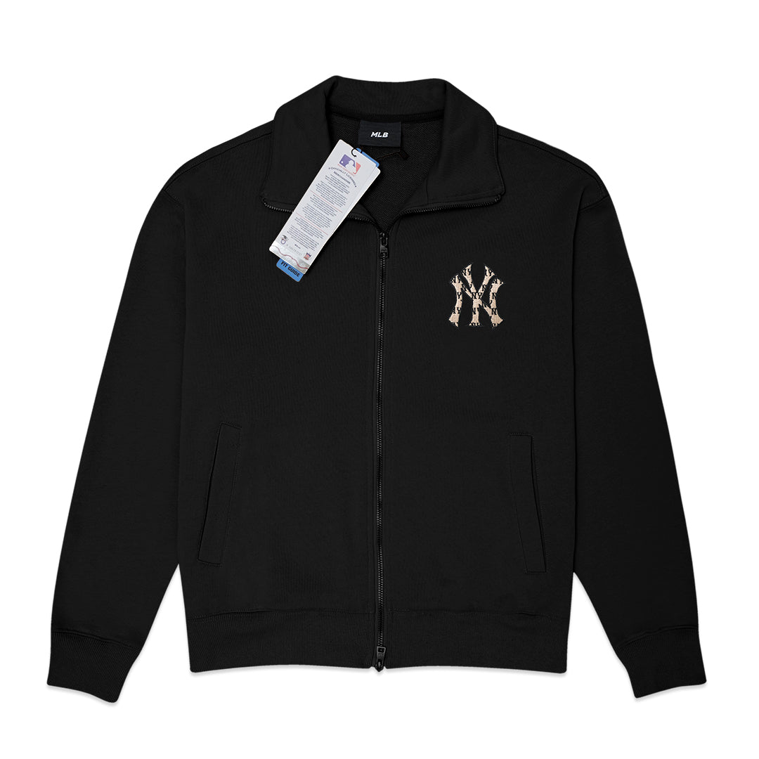 M7B Mega Monogram Logo Zip-Up Jacket