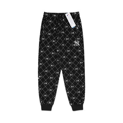 M7B Diamond Monogram Jacquard Jogger Pants