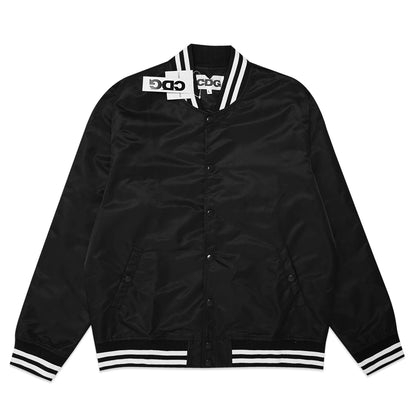 CDG Logo Nylon Varsity Jacket