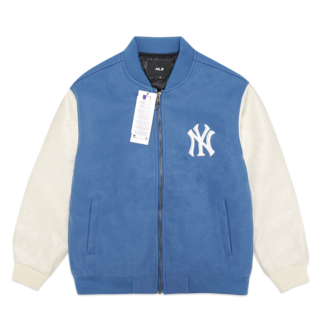 M7B Faux Wool Padded Varsity Jacket SANGKIL