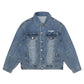 We11done 1506 Printed Trucker Denim Jacket