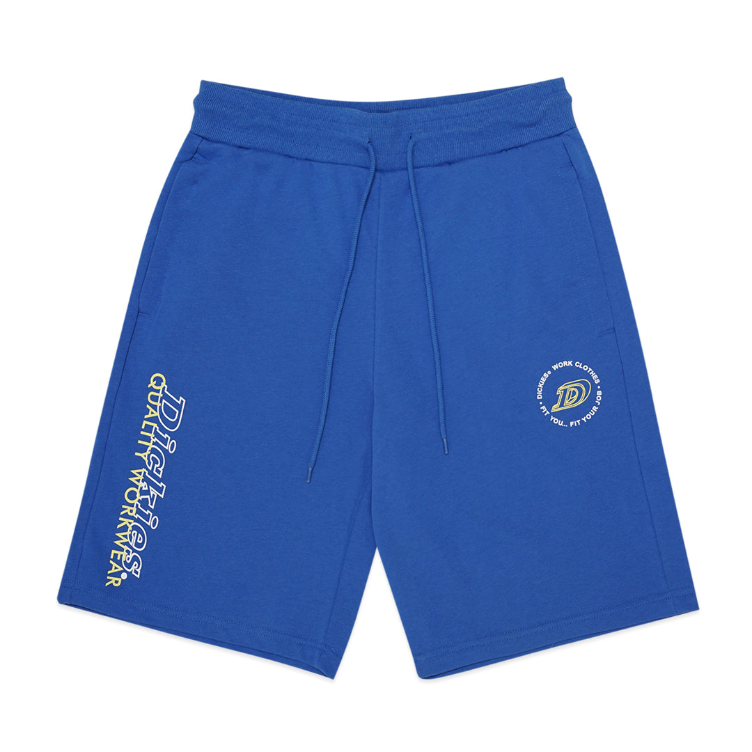 Dickies Yellow Logo Sweat Shorts