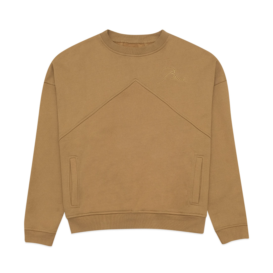 Rhude Logo Signature Panelled Sweatshirt