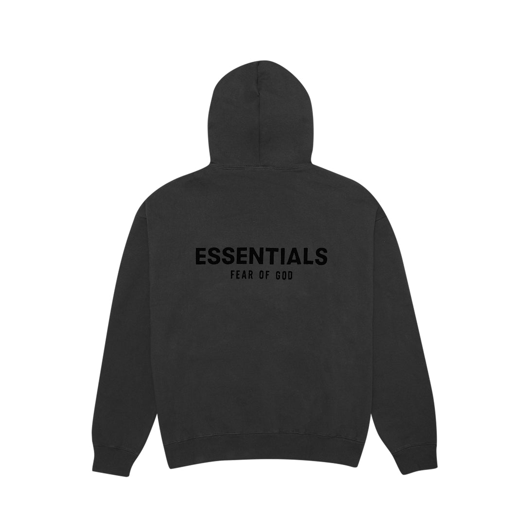 FOG Essentials Back Velvet Text Hoodie