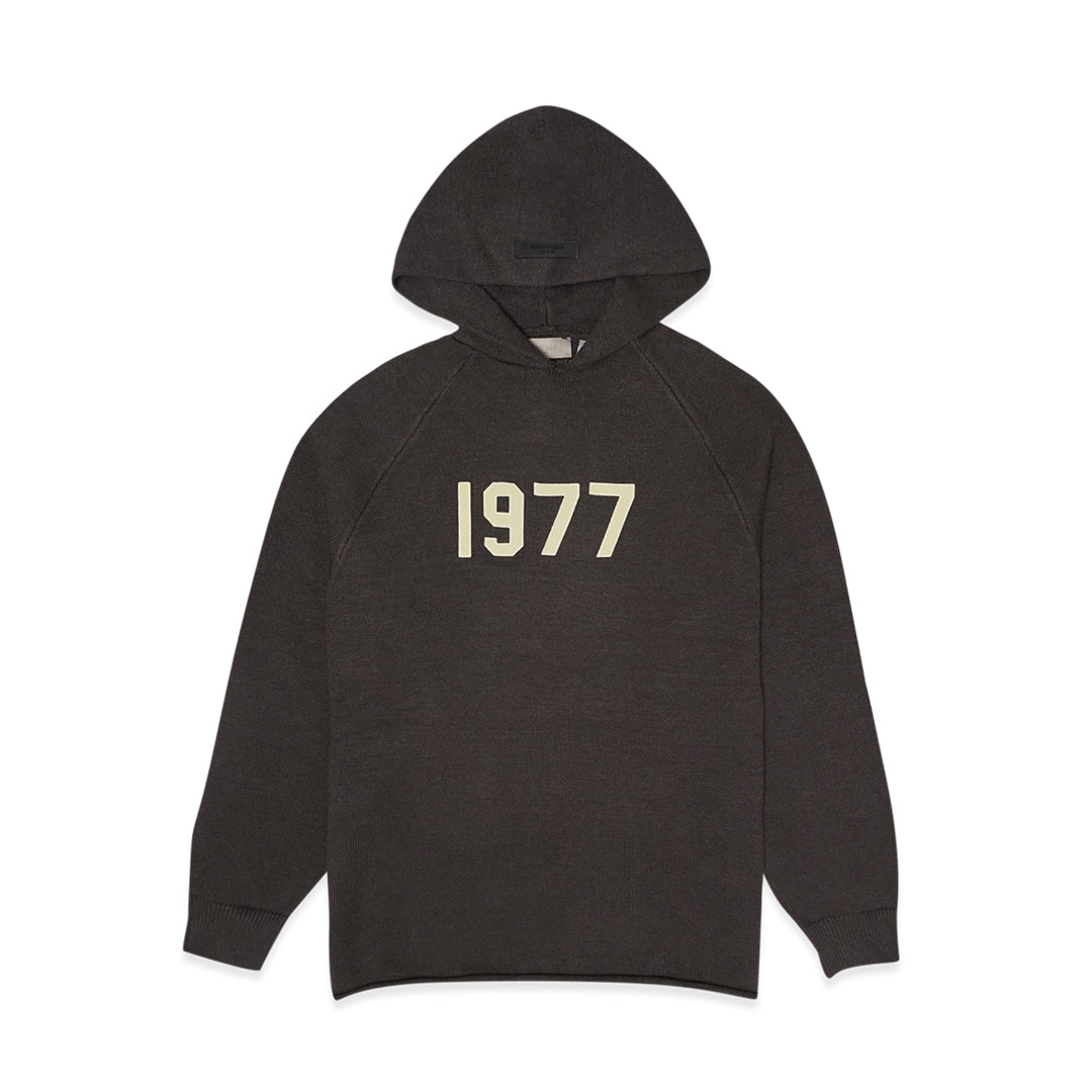 FOG Essentials 1977 Raw Edge Knitted Hoodie