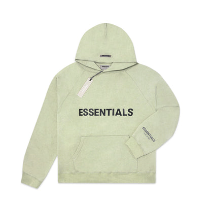 FOG Essentials Black Text Hoodie