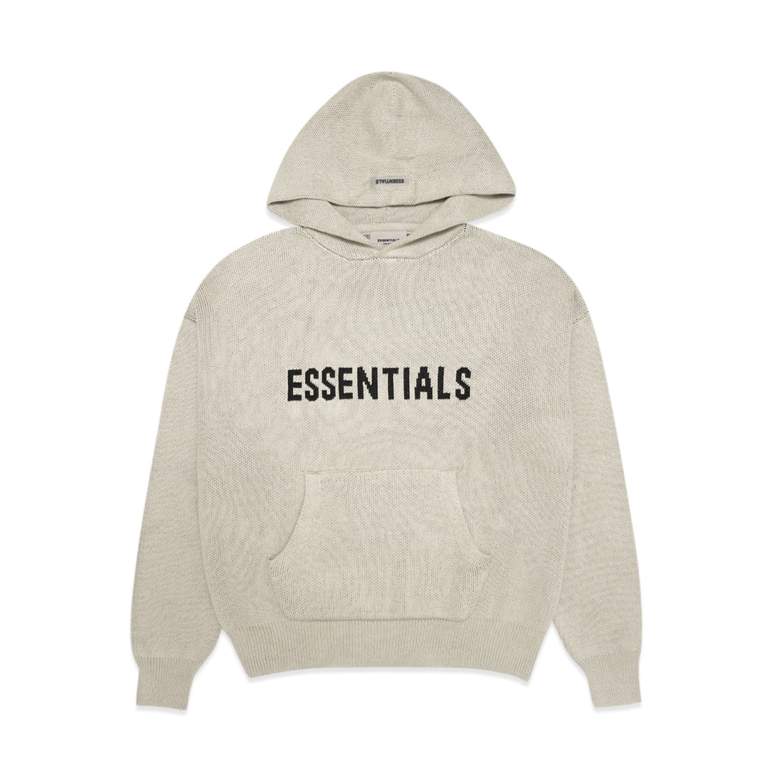 FOG Essentials Knitted Pullover Hoodie