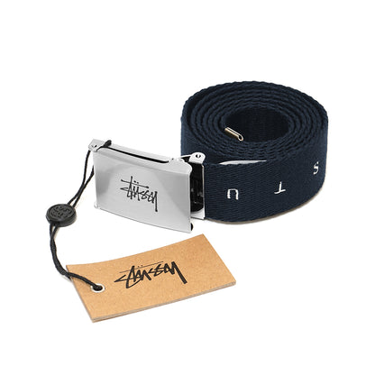 Stussy Small Text Webbing Belt