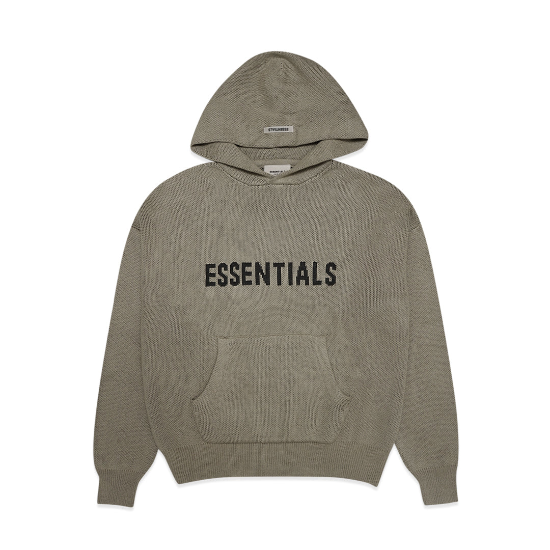 FOG Essentials Knitted Pullover Hoodie