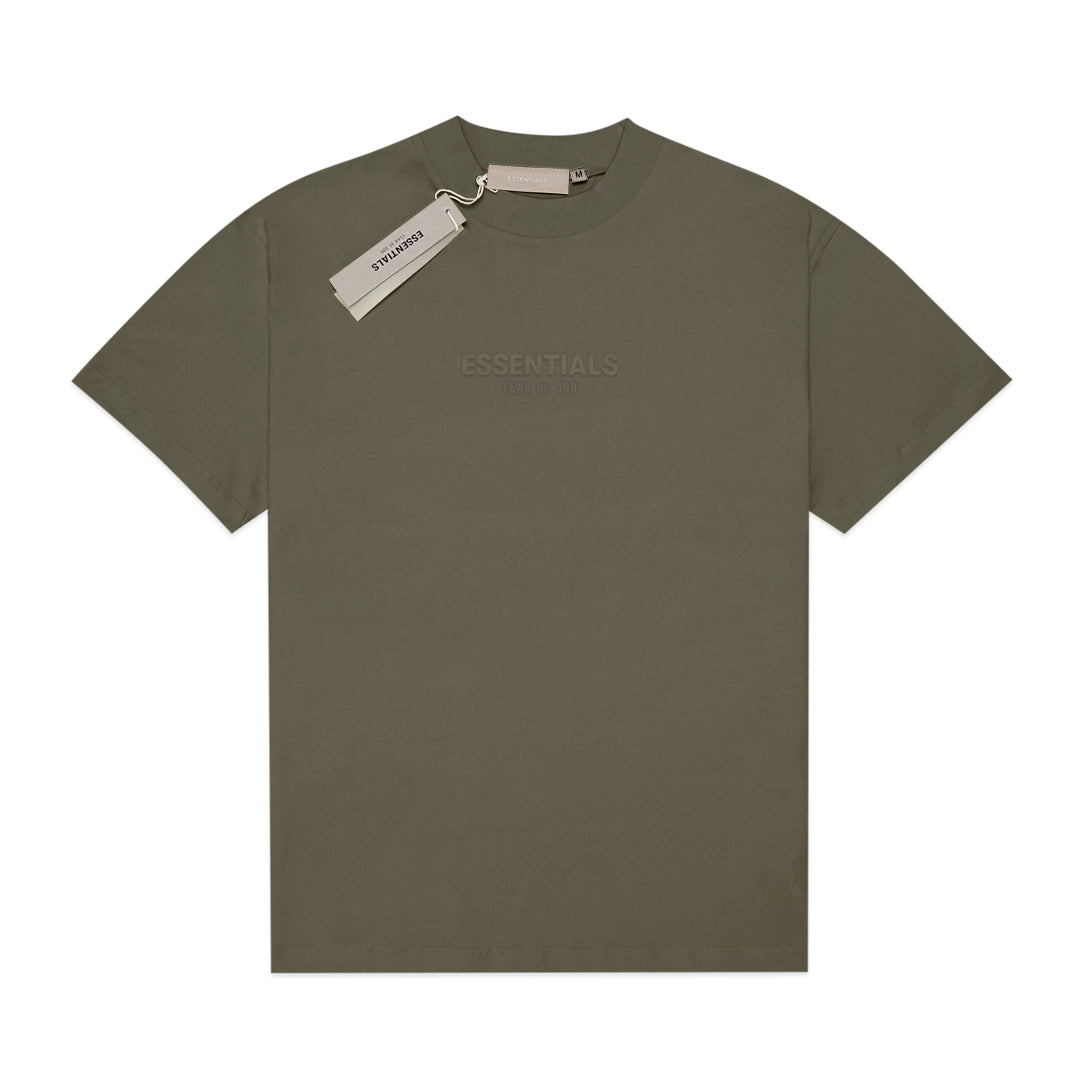 FOG Essentials Small Solid Velvet Text T-Shirt