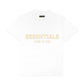 FOG Essentials Back Cream Rubber Text T-Shirt