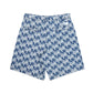 M7B Cube Monogram Denim Shorts