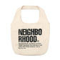 Neighborhood Large Print Cotton Twill Tote Bag