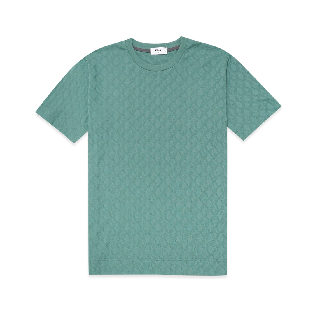 FOLX Diamond Textured T-Shirt