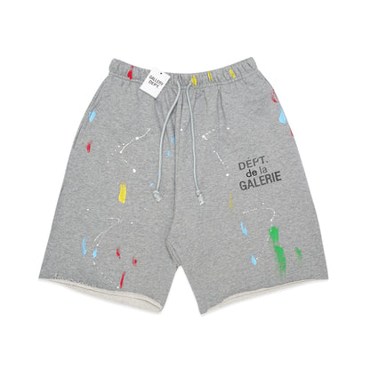 Gallery Dept Splash Ink Graffiti Shorts