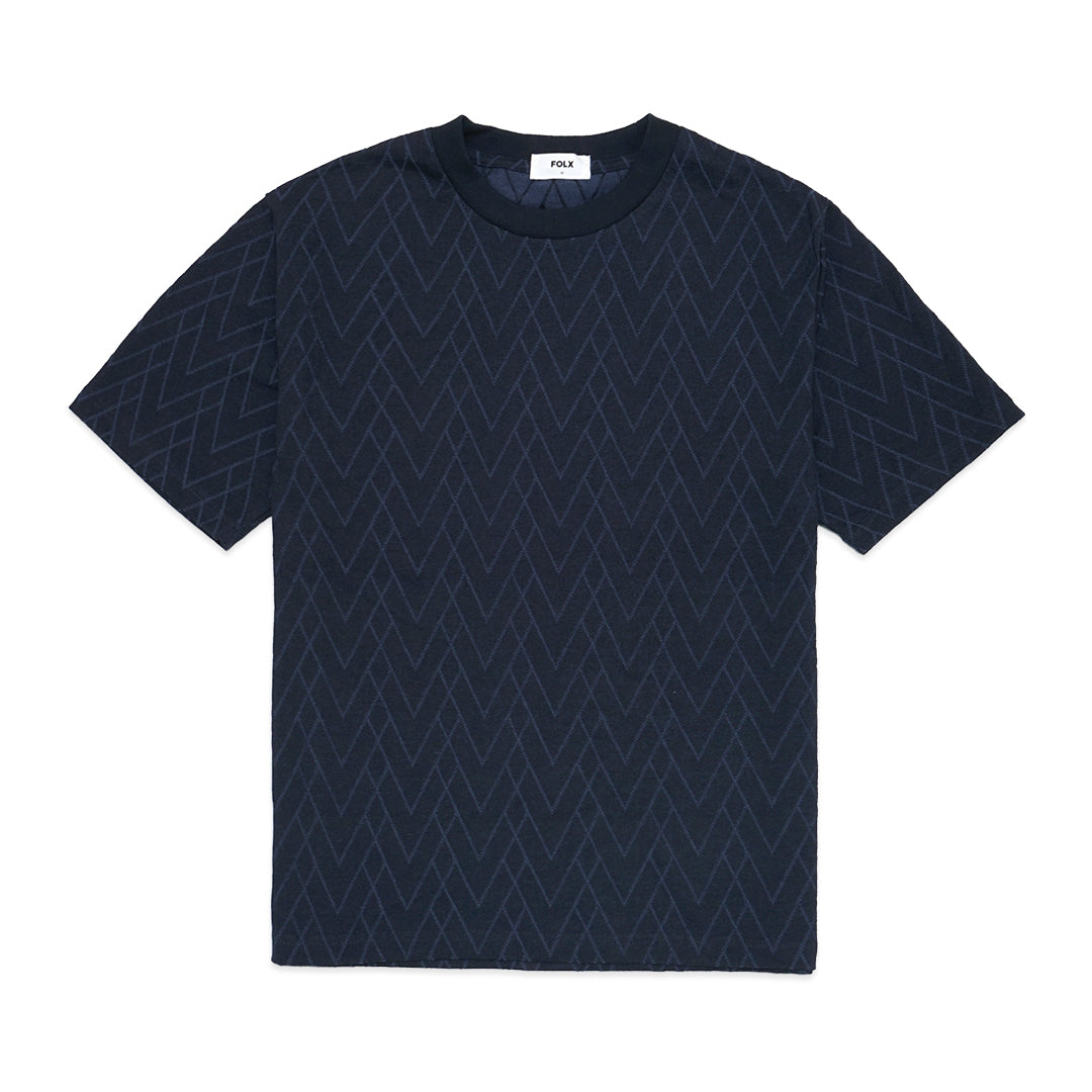 FOLX Jacquard V Patterns T-Shirt