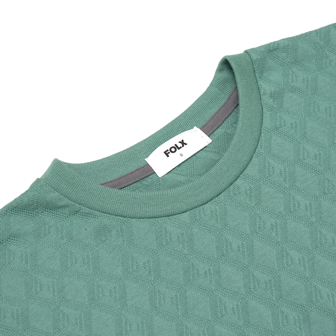 FOLX Diamond Textured T-Shirt