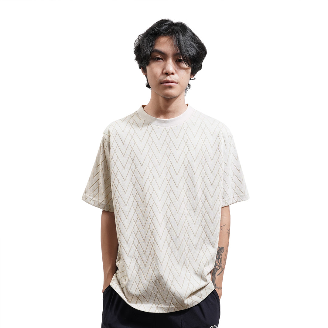 FOLX Jacquard V Patterns T-Shirt