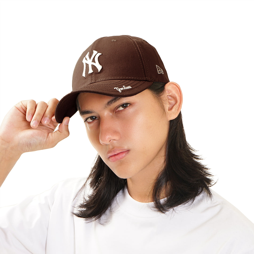 M7B X NE NY Brim Logo Baseball Cap