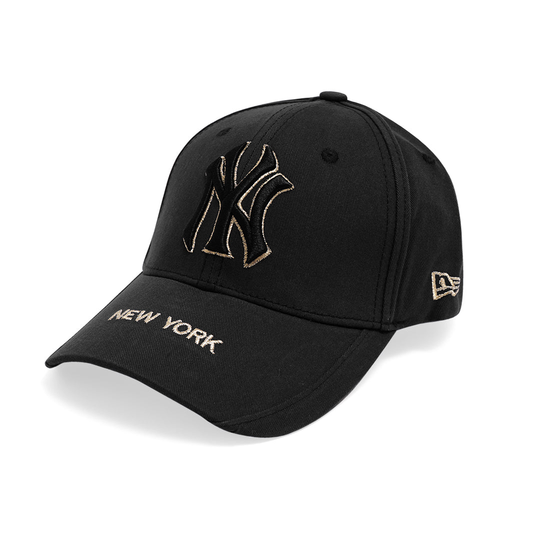 M7B X NE Golden Embroidery Brim Baseball Cap