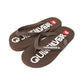 QKSV Text Logo Flip Flops