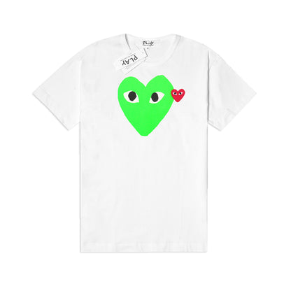 CDG Play Neon Heart T-Shirt