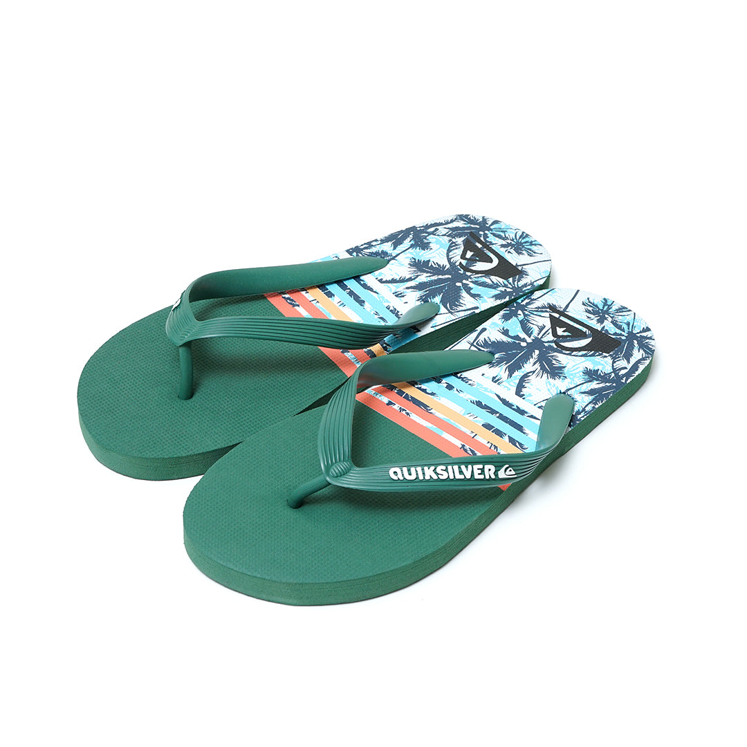 QKSV Beach Graphic Flip Flops