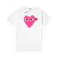 CDG Play Neon Heart T-Shirt