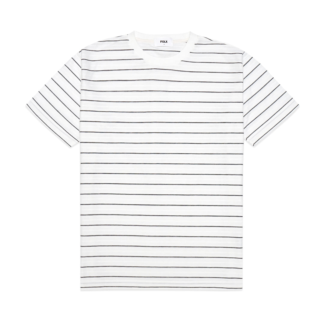 FOLX Jacquard Thin Stripes T-Shirt