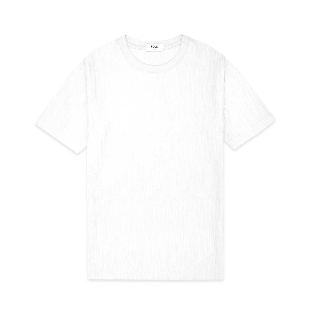 FOLX Vertical Textured T-Shirt