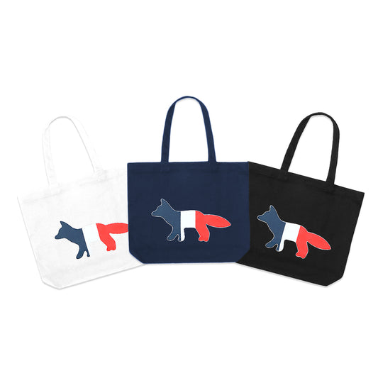 MKS Tricolor Fox Tote Bag