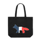 MKS Tricolor Fox Tote Bag