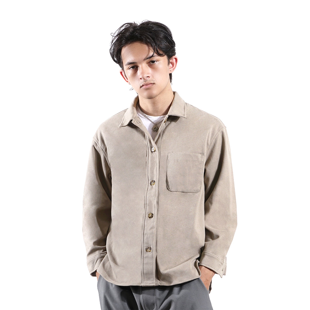 FOLX Basic Flannel Pocket Jacket