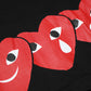 CDG Play Emoticon Hearts T-Shirt