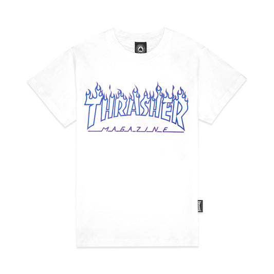 TSR Purple White Flame Logo T-Shirt