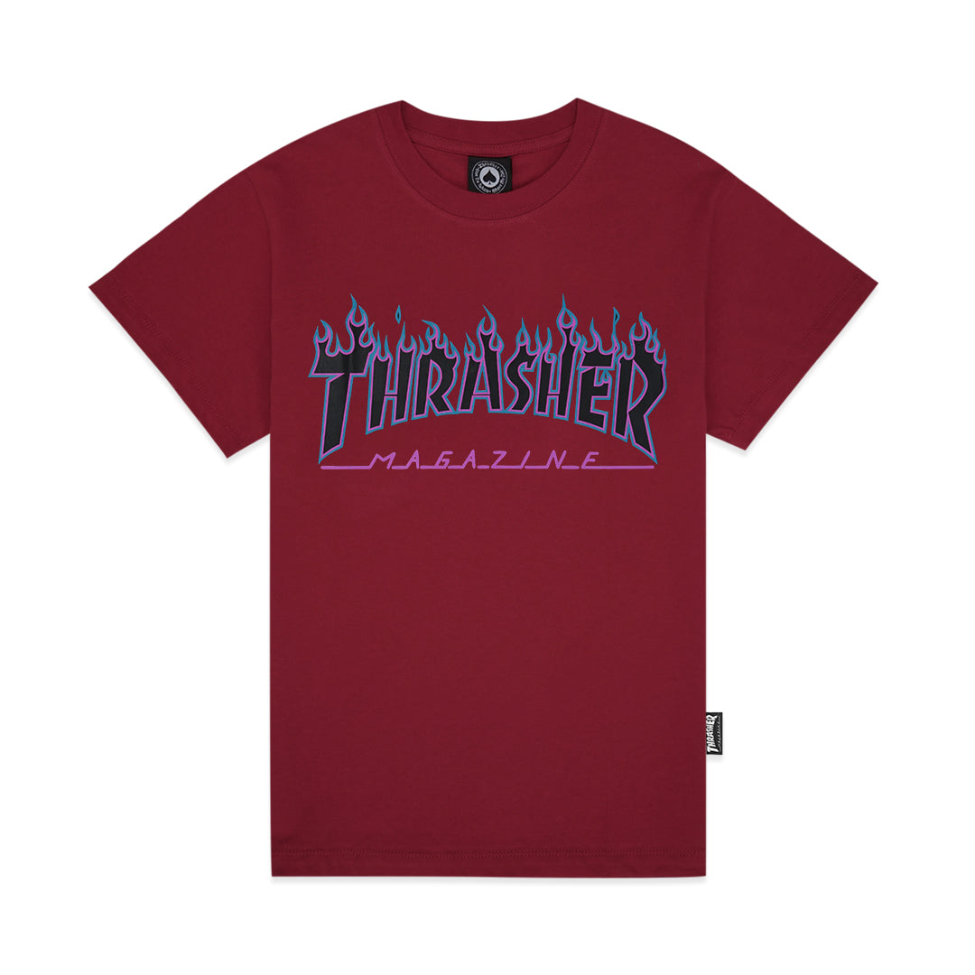 TSR Pink Black Flame Logo T-Shirt