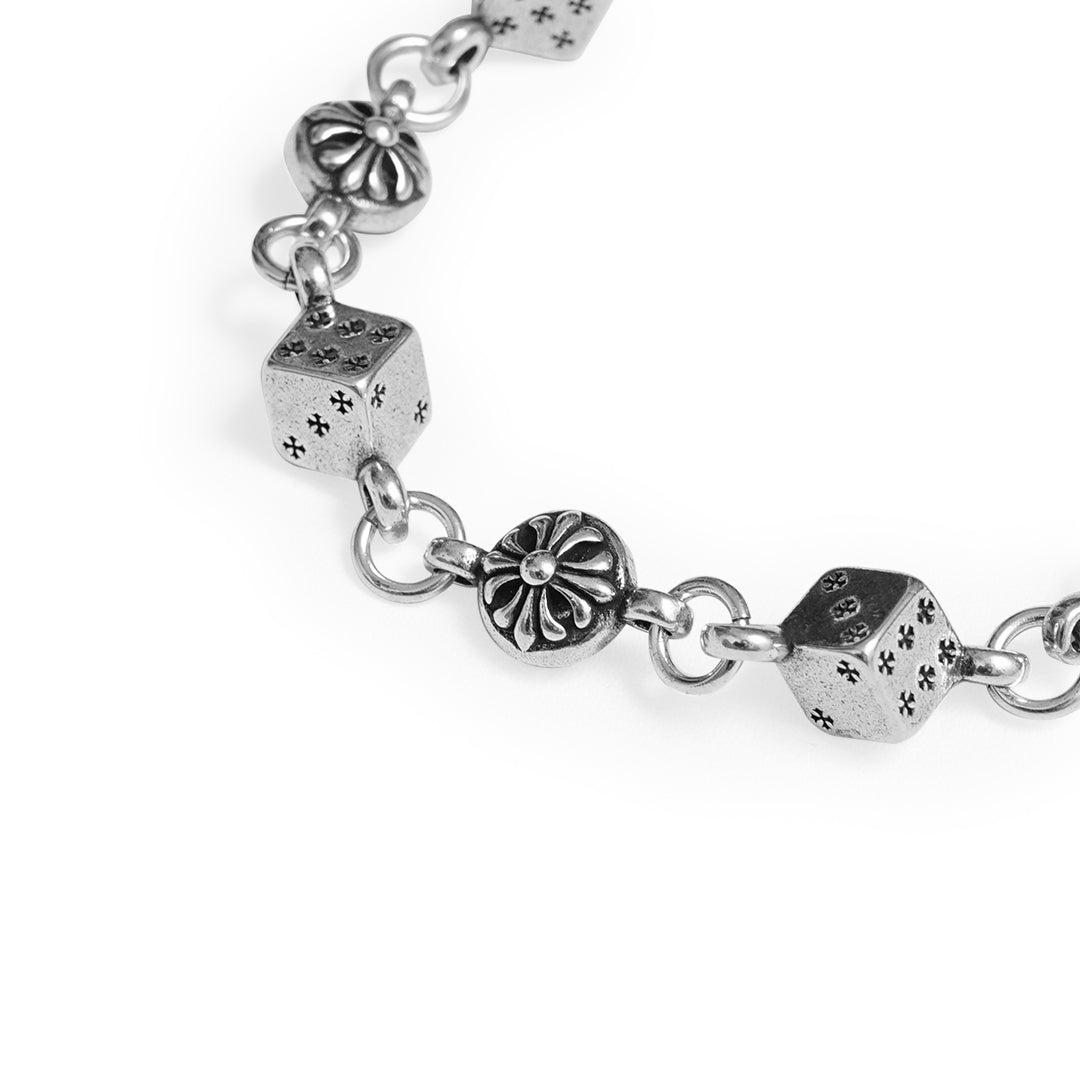 Chrome Hearts Dice And Crossball Bracelet