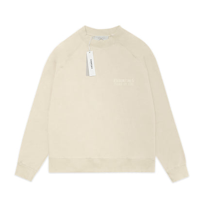 FOG Essentials Solid Velvet Text Sweatshirt