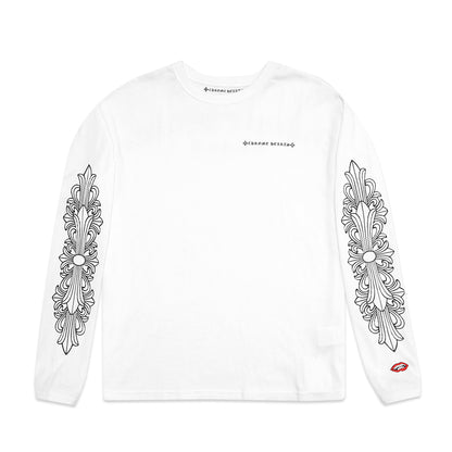 Chrome Hearts Matty Boy  Shoulder Logo Long Sleeve T-Shirt