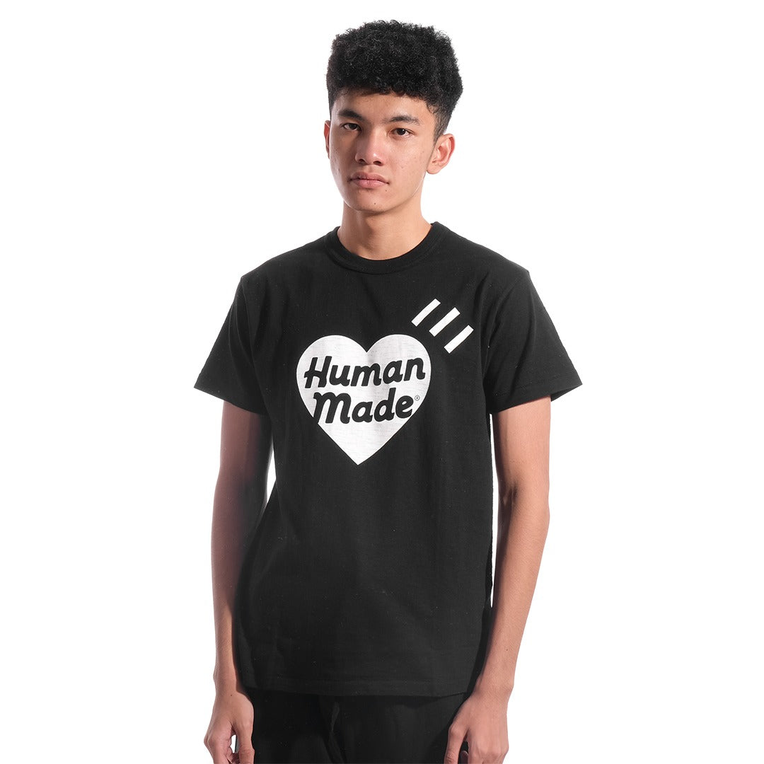 Human Made Bold Heart Logo T-Shirt in Blue : Human Made UK at SEIKK