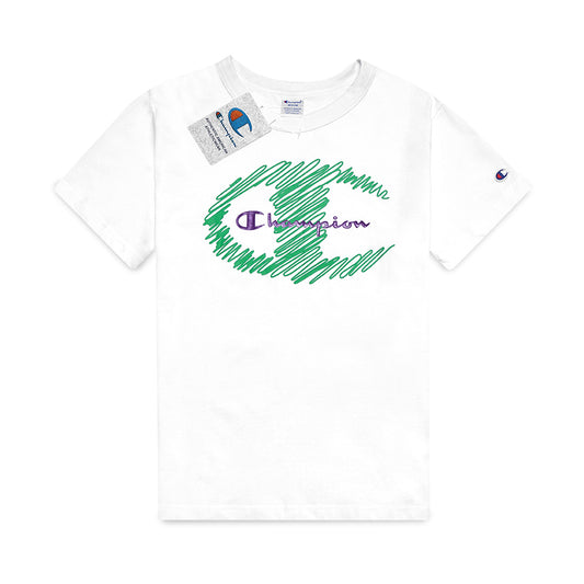 CHMP Big C Logo T-Shirt White