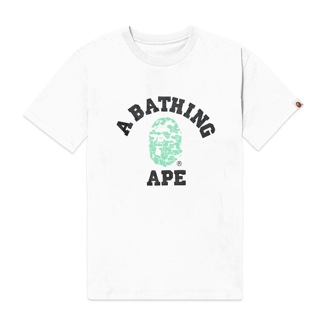 Bathing ape glow in the cheap dark t shirt