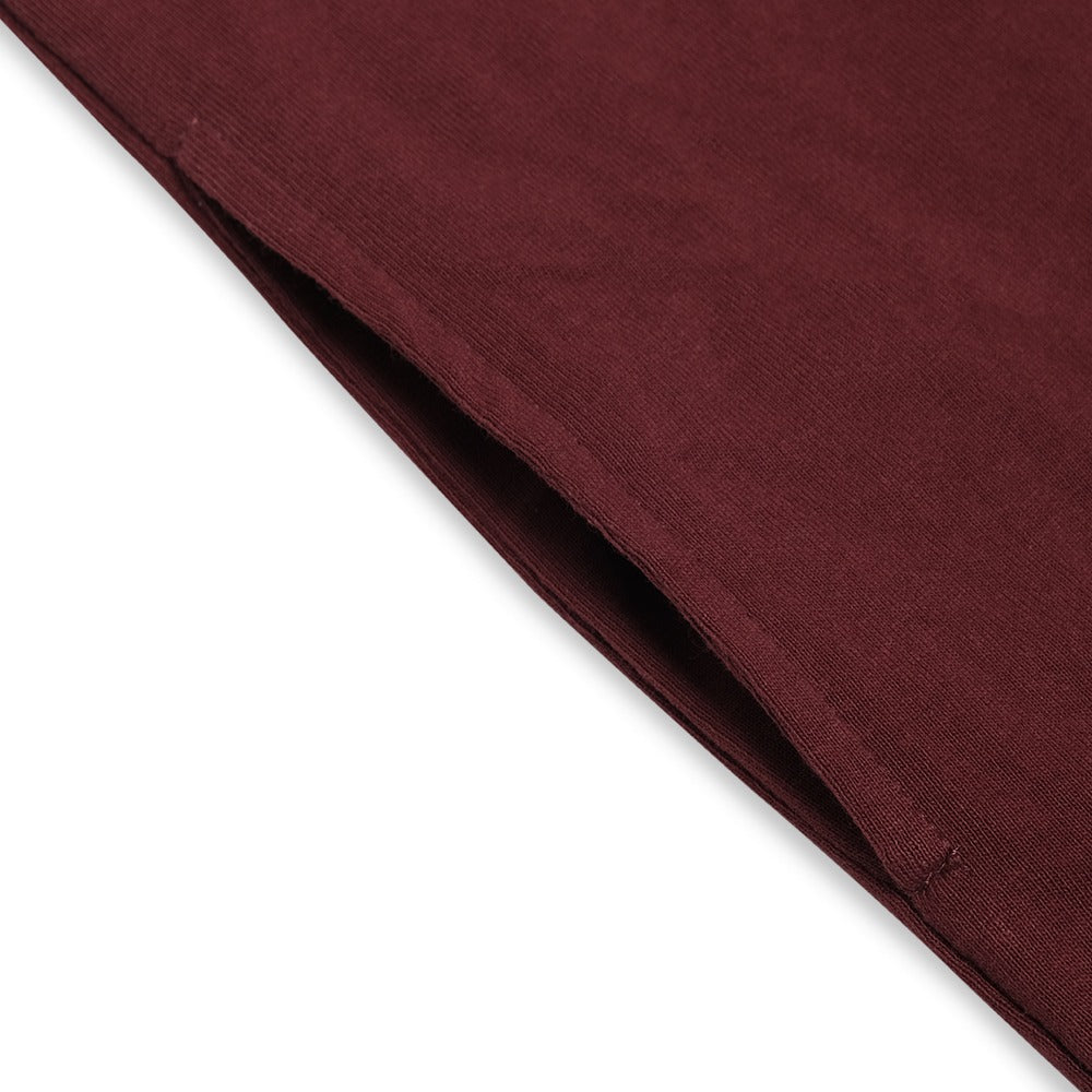 FOG Essentials T-Shirt Dress Maroon