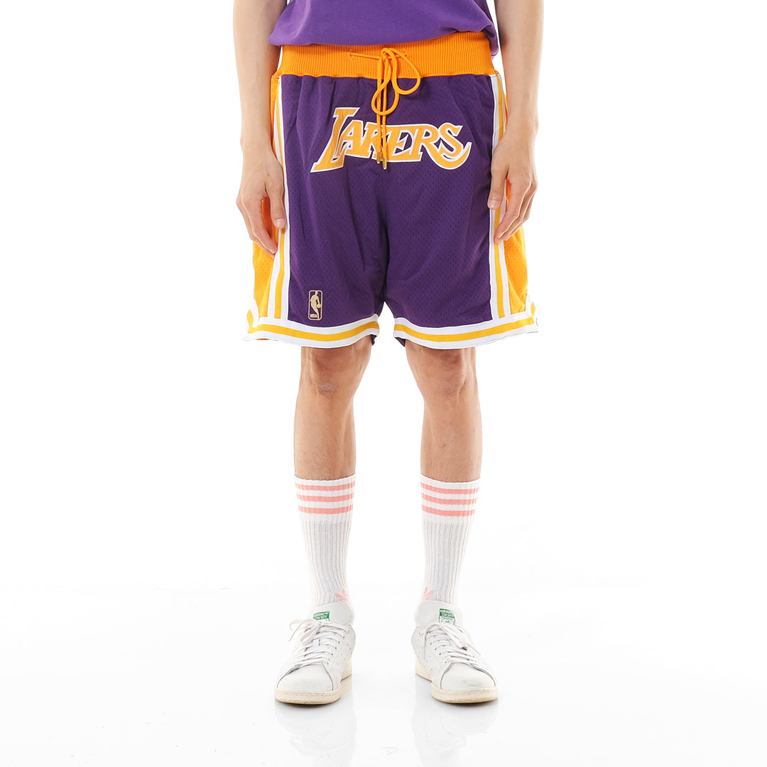 Mitchell & Ness Just Don Lakers Road 1996 Shorts Purple – SANGKIL