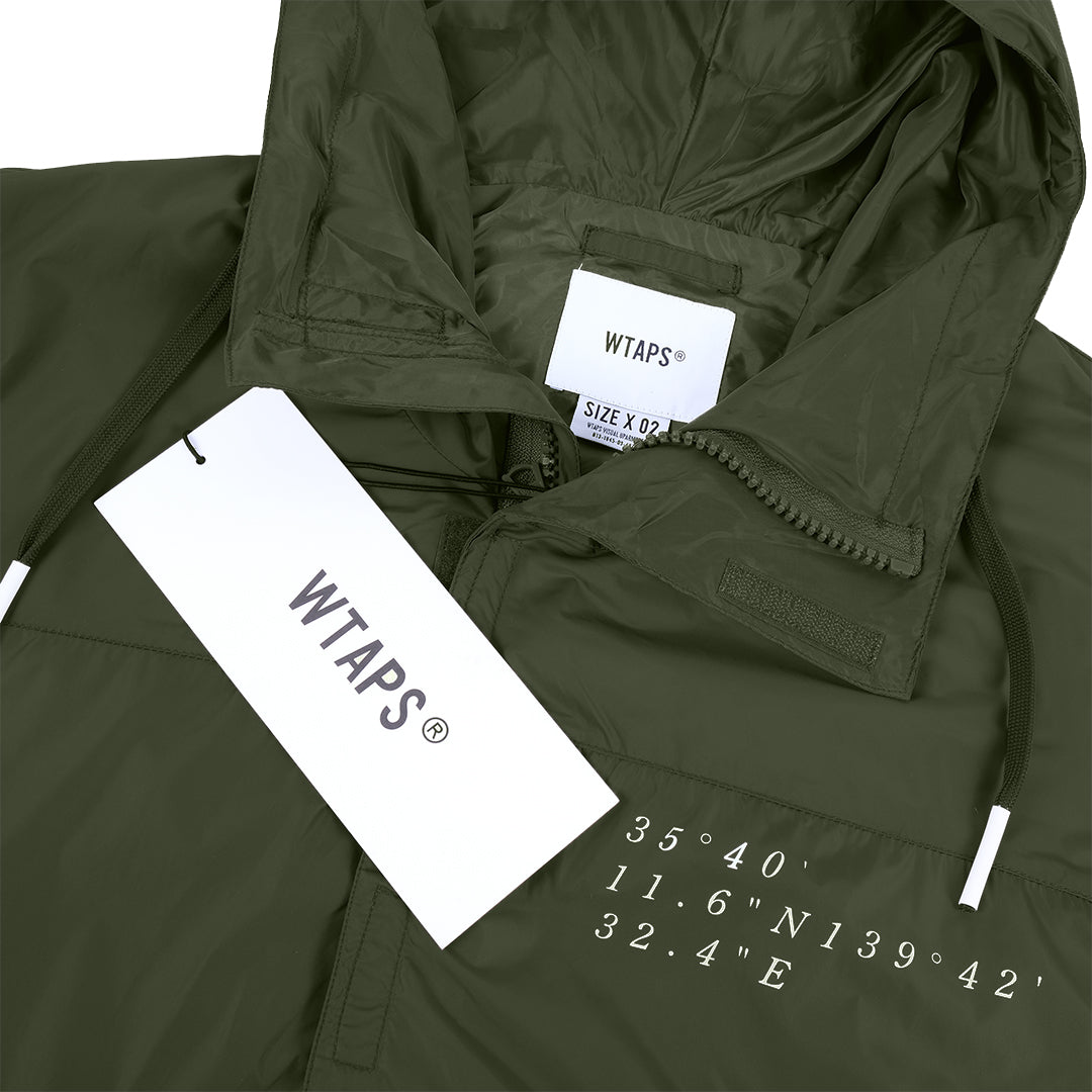 WTAPS Pillar Hooded Jacket Olive Drab – SANGKIL