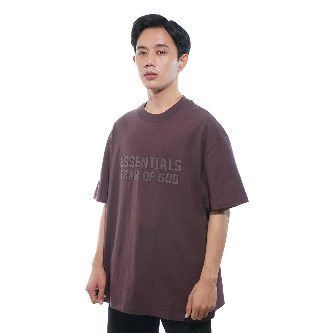 FOG Essentials Center Solid Rubber Text T-Shirt