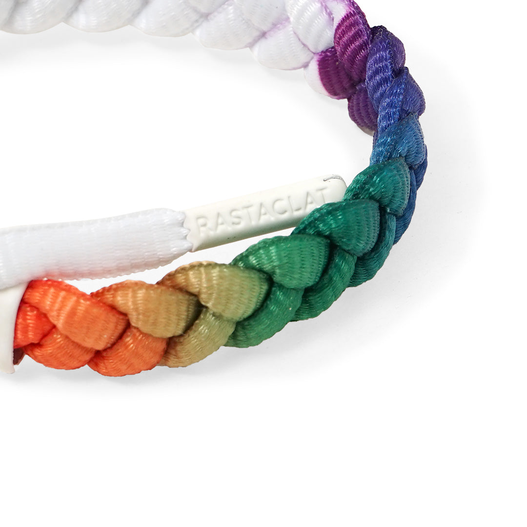 Rastaclat Printed Ombre Pride Braided Bracelet